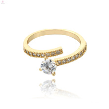 Adjustable Accessories For Women Wedding 10K Gold Ladies Rings Jewelry